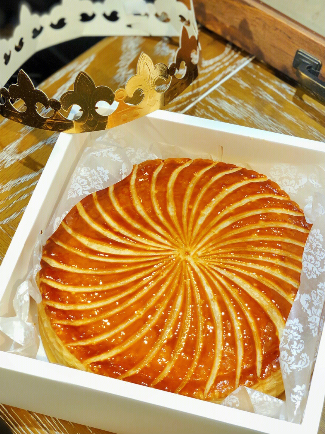 法式传统甜点国王饼galettedesrois