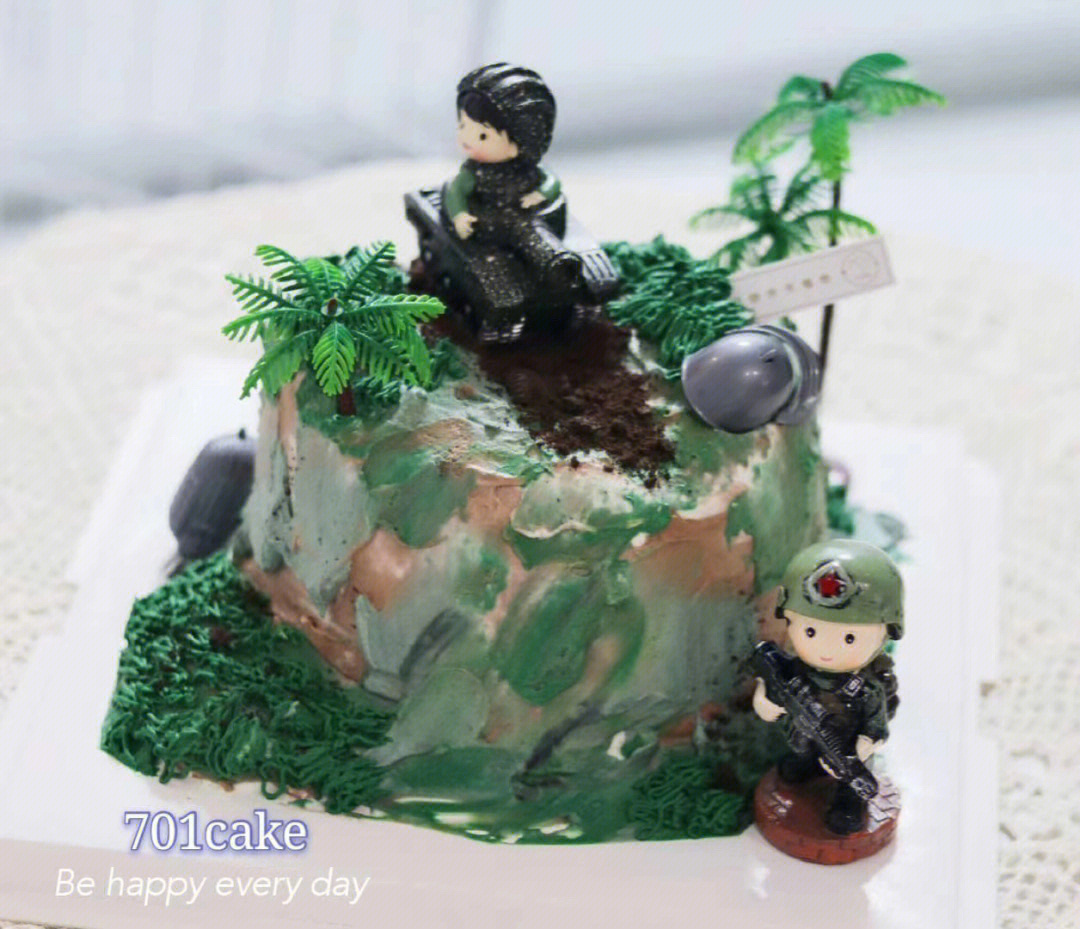 这是库存,之前顾客定制的兵哥哥#701cake杭州#生日蛋糕#手绘蛋糕