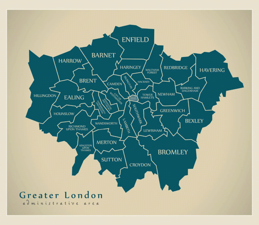 伦敦各区zone和方位