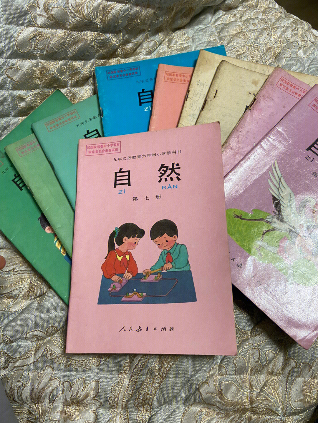 80年代小学自然课本图片