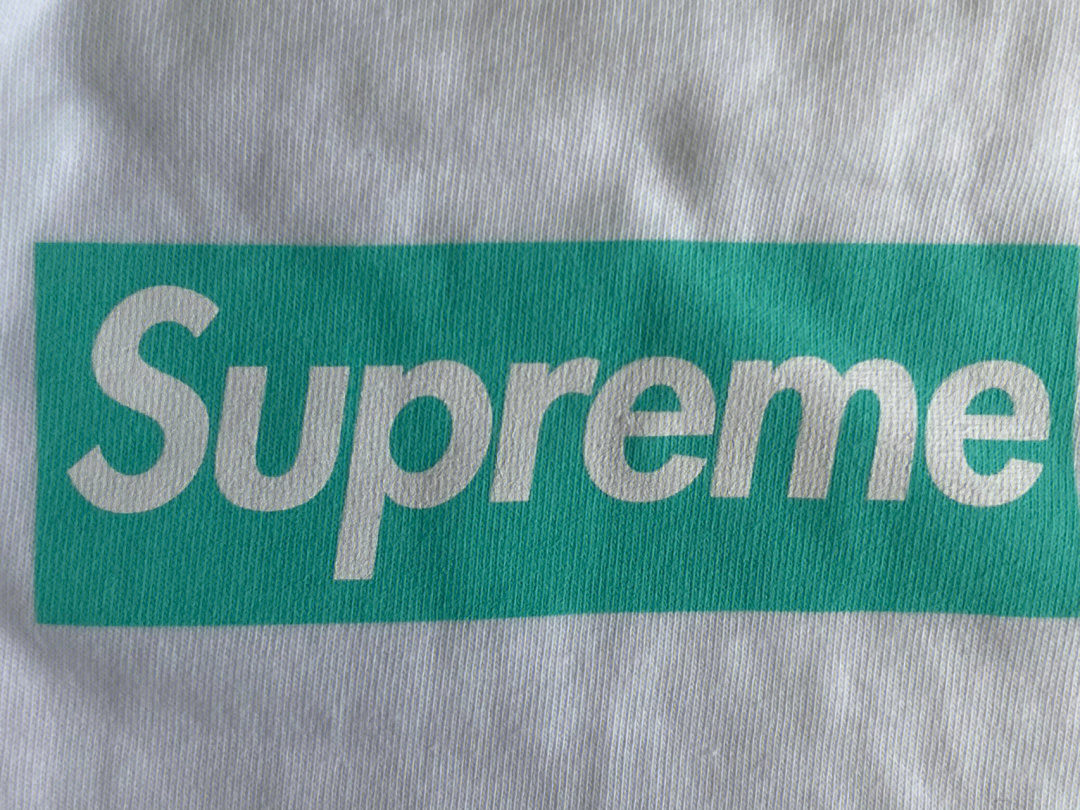 supreme中国制造标签图片