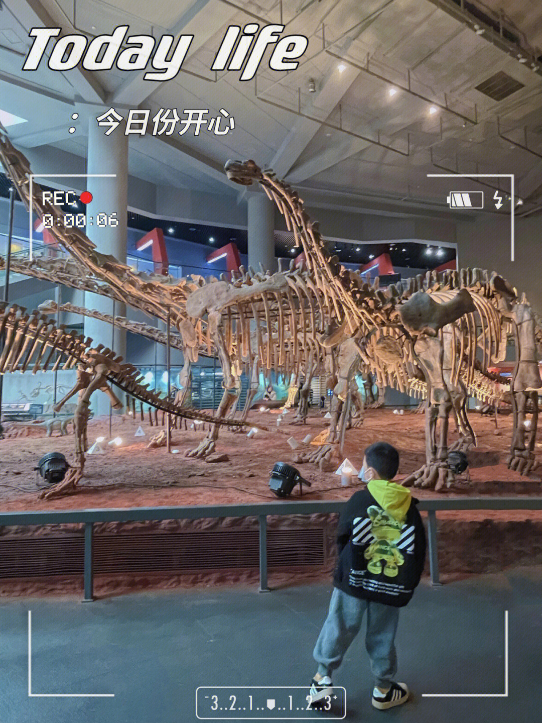 免费遛娃好去处7515重庆自然博物馆03恐龙世界