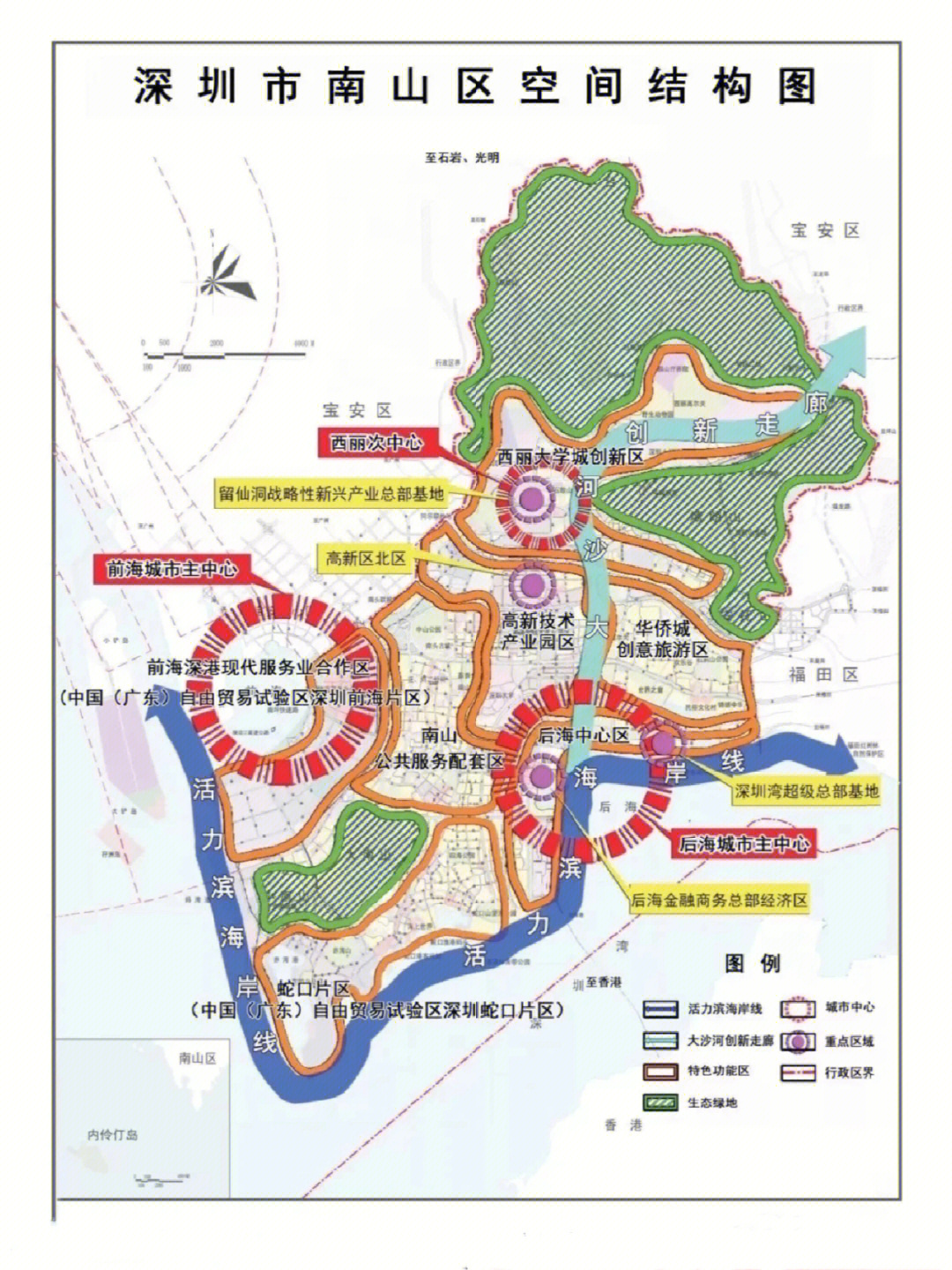 2022年深圳各区概念规划情况