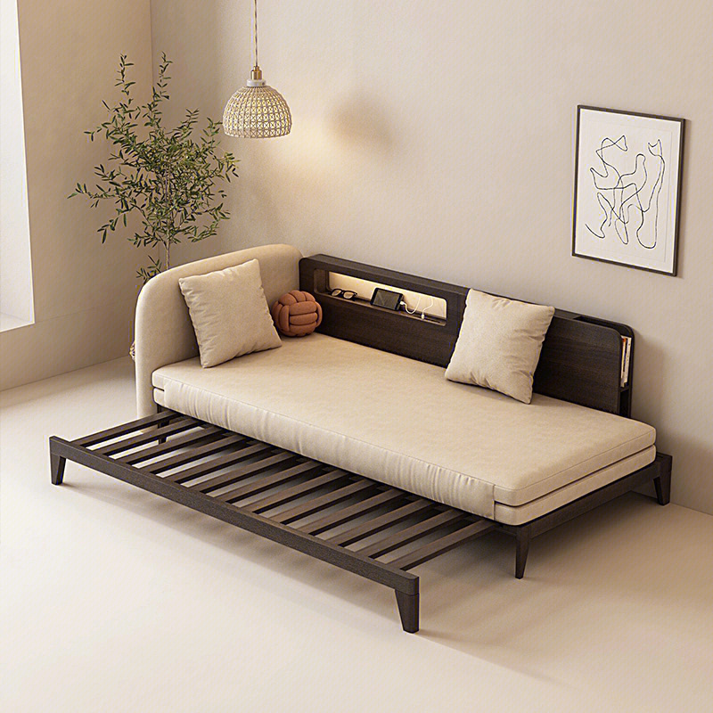 939393这次的折叠沙发床它更不一般,靠背增加了超实用的充电