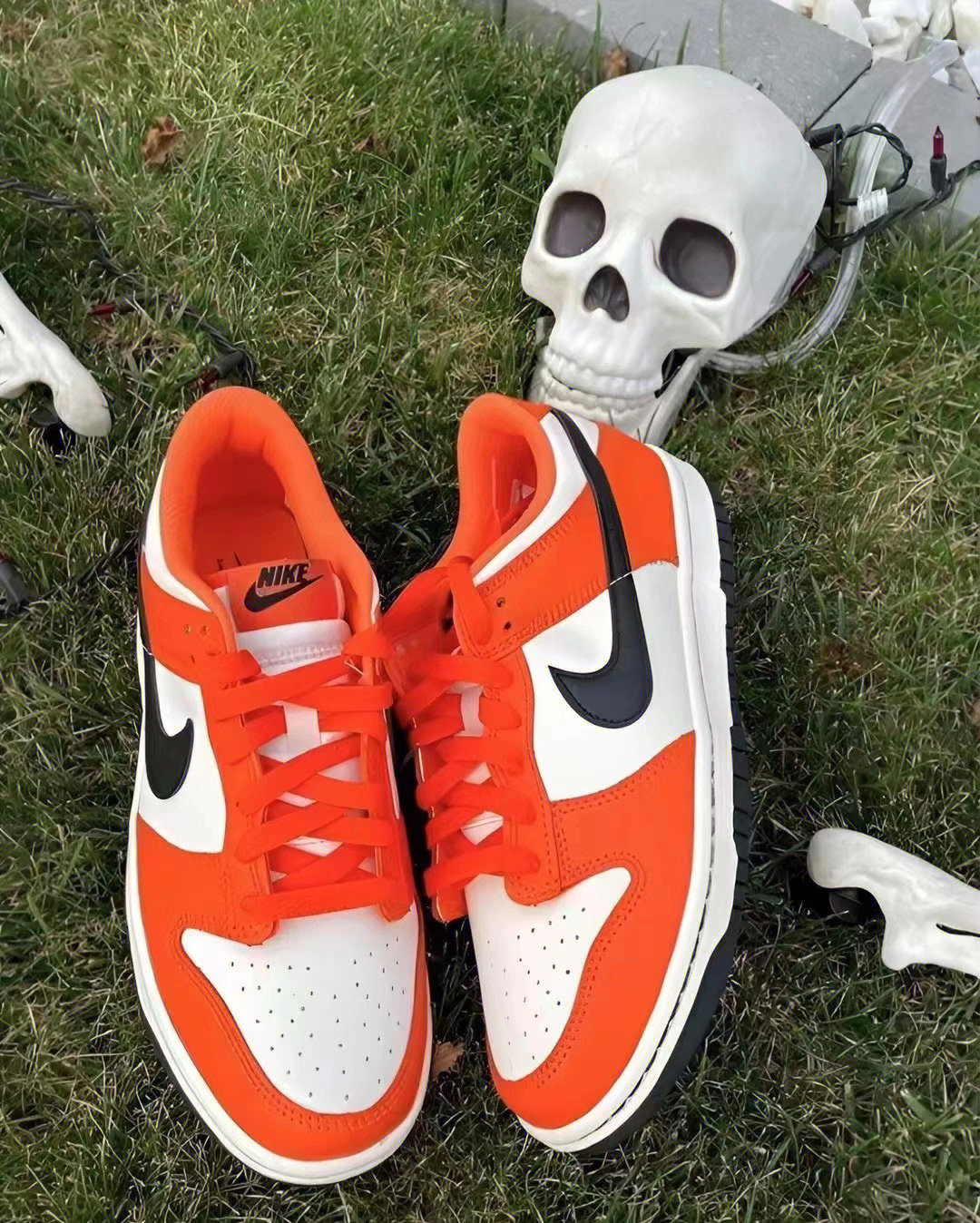 现货橙黑nikedunklowgshalloween