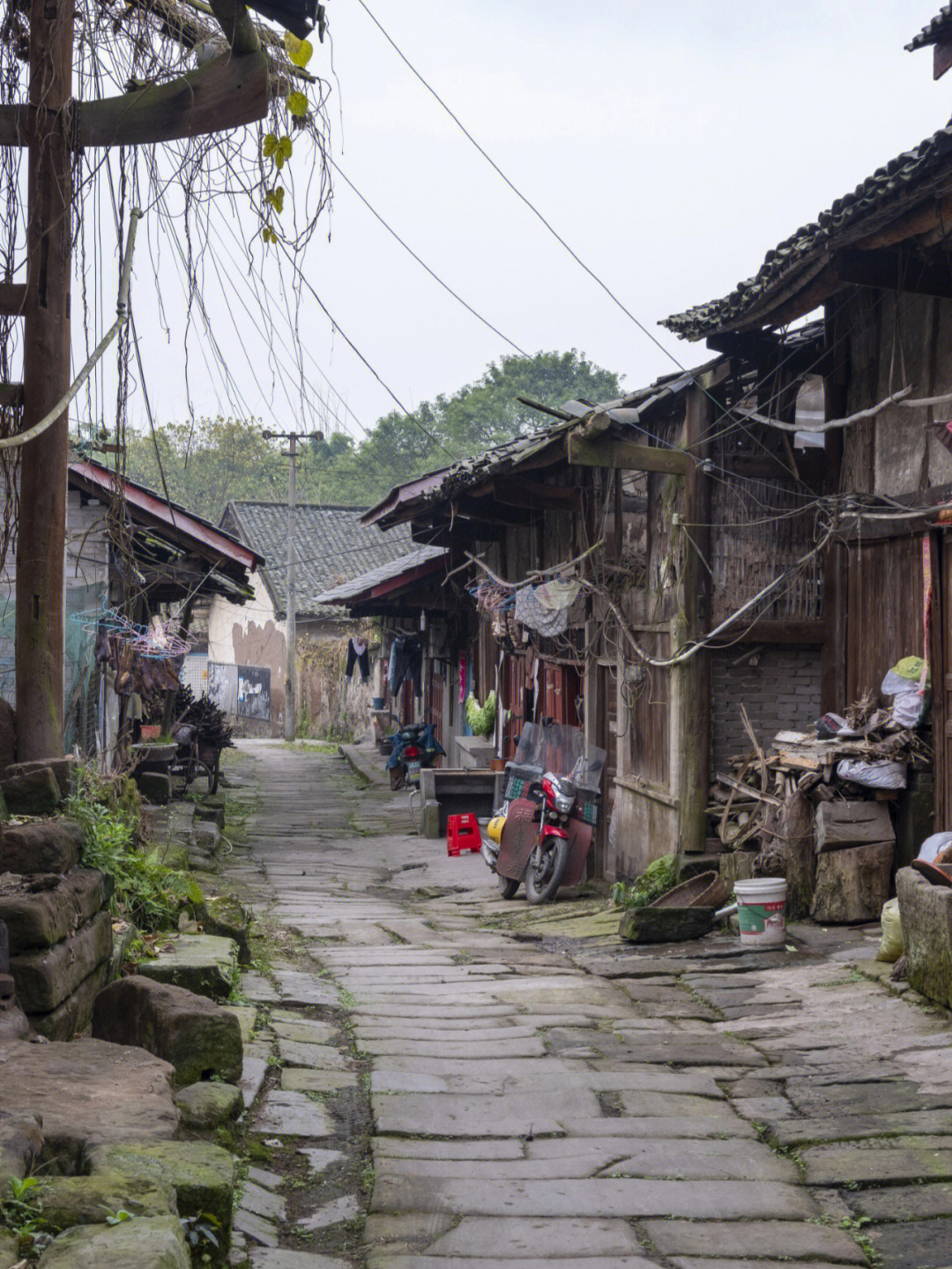 平桥中山铺古镇老街图片