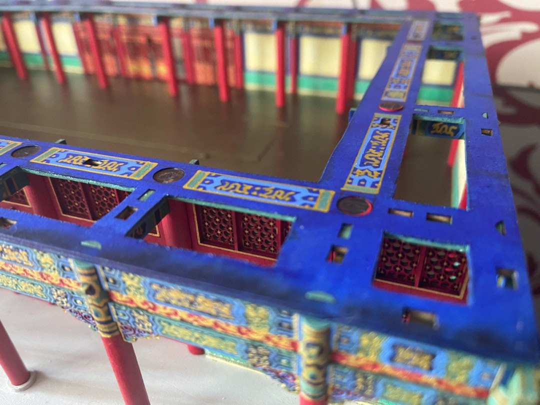 手工纸盒北京故宫图片