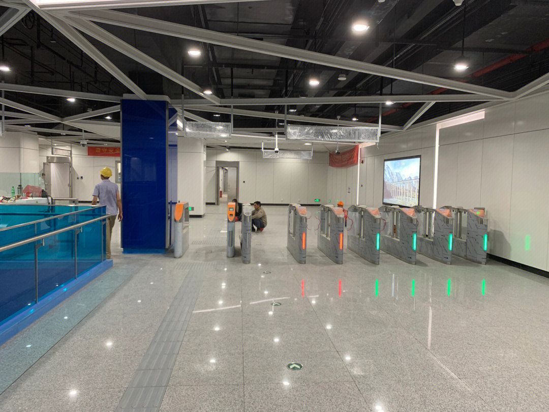 南京地铁建设纪实37号线五塘广场站
