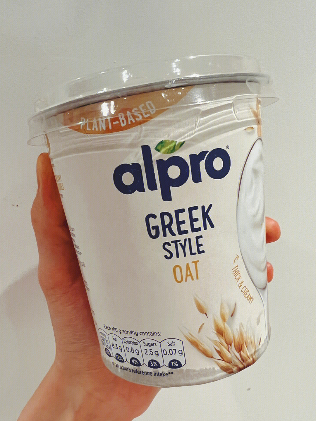 喝喝奶7alpro希腊燕麦酸奶