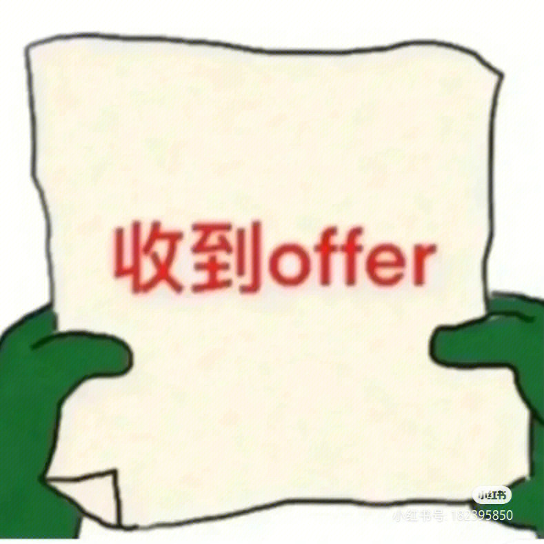 收到offer 头像图片