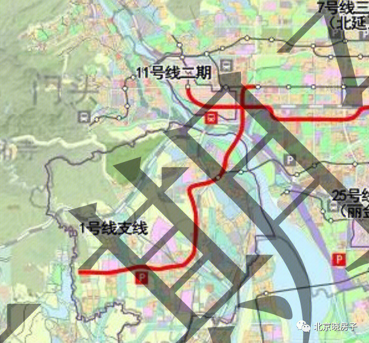 北京20号线地铁线路图图片