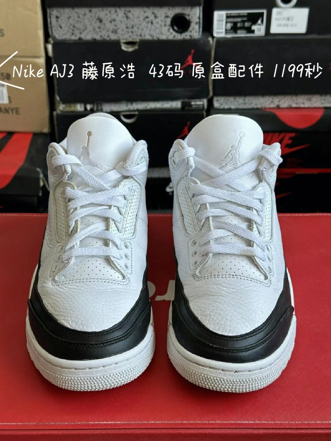 aj3藤原浩鞋盒图片