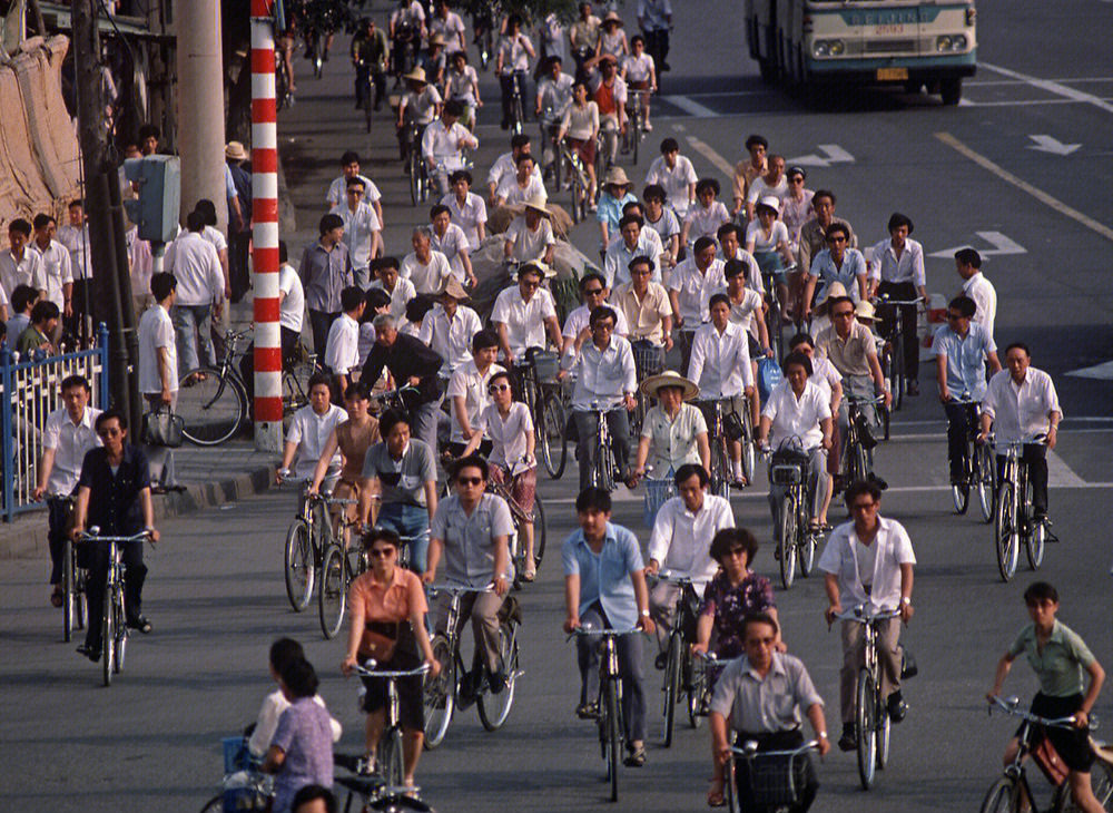 1985年的北京街头 