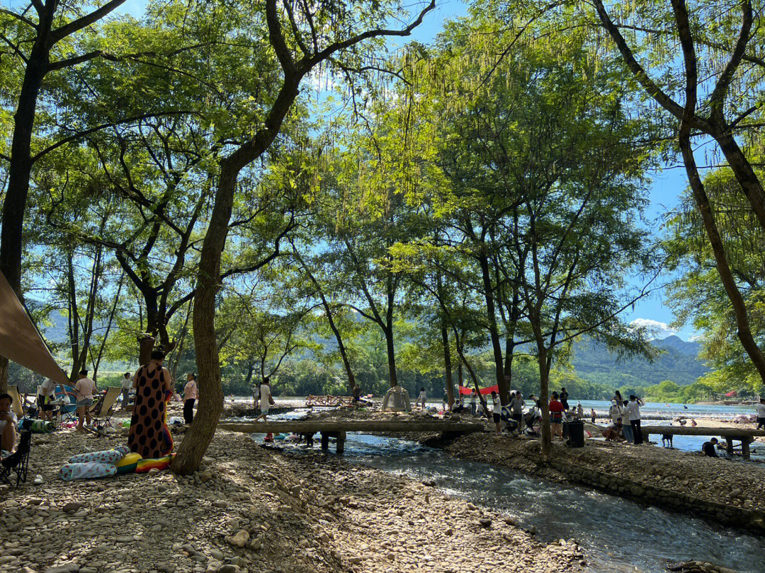 桂林临桂中庸莲花岛夏天孩子玩水好去处