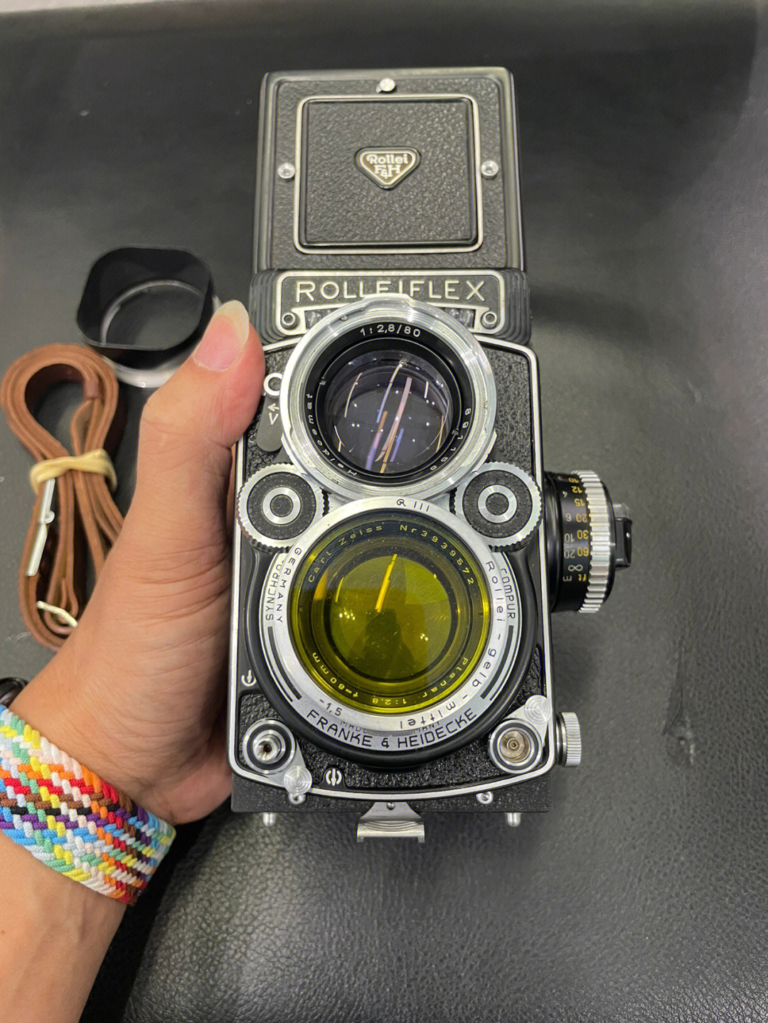 男人的玩具禄来相机rolleiflex28f