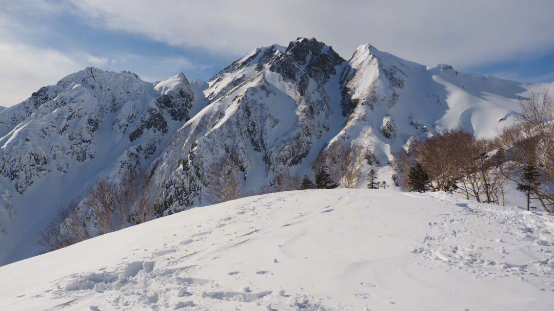 冬季雪山