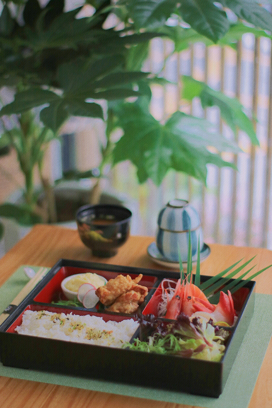 日本料理定食拍摄