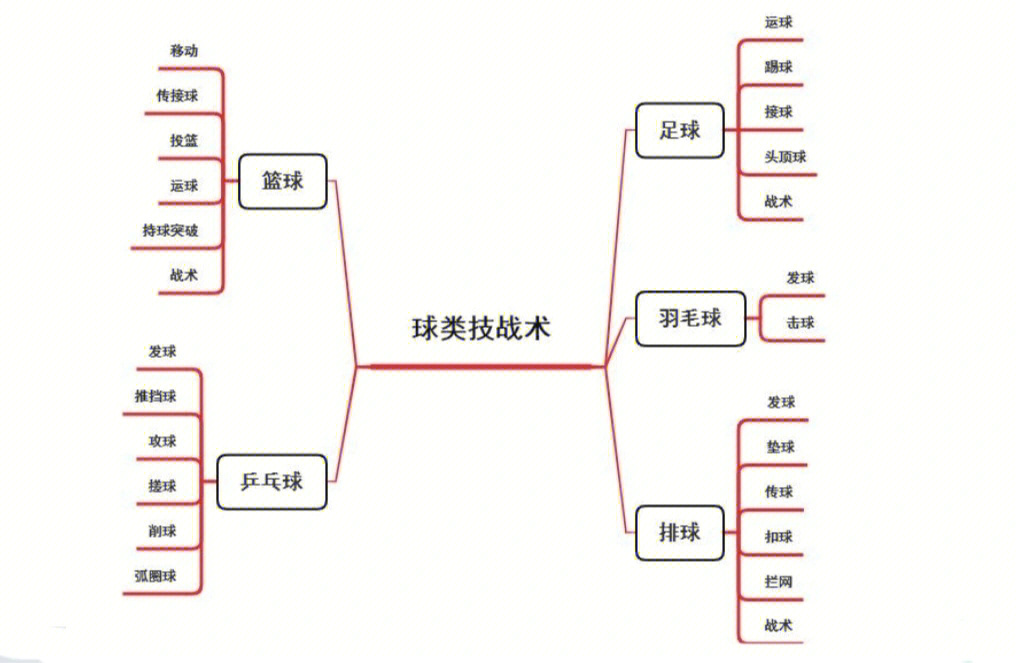 篮球知识思维导图图片