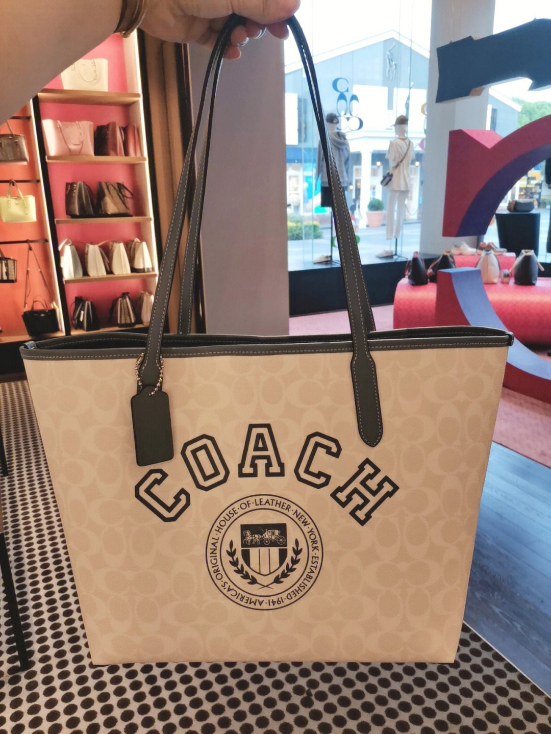 蔻驰coach#coach奥莱#好物分享#coach托特包#coach新款