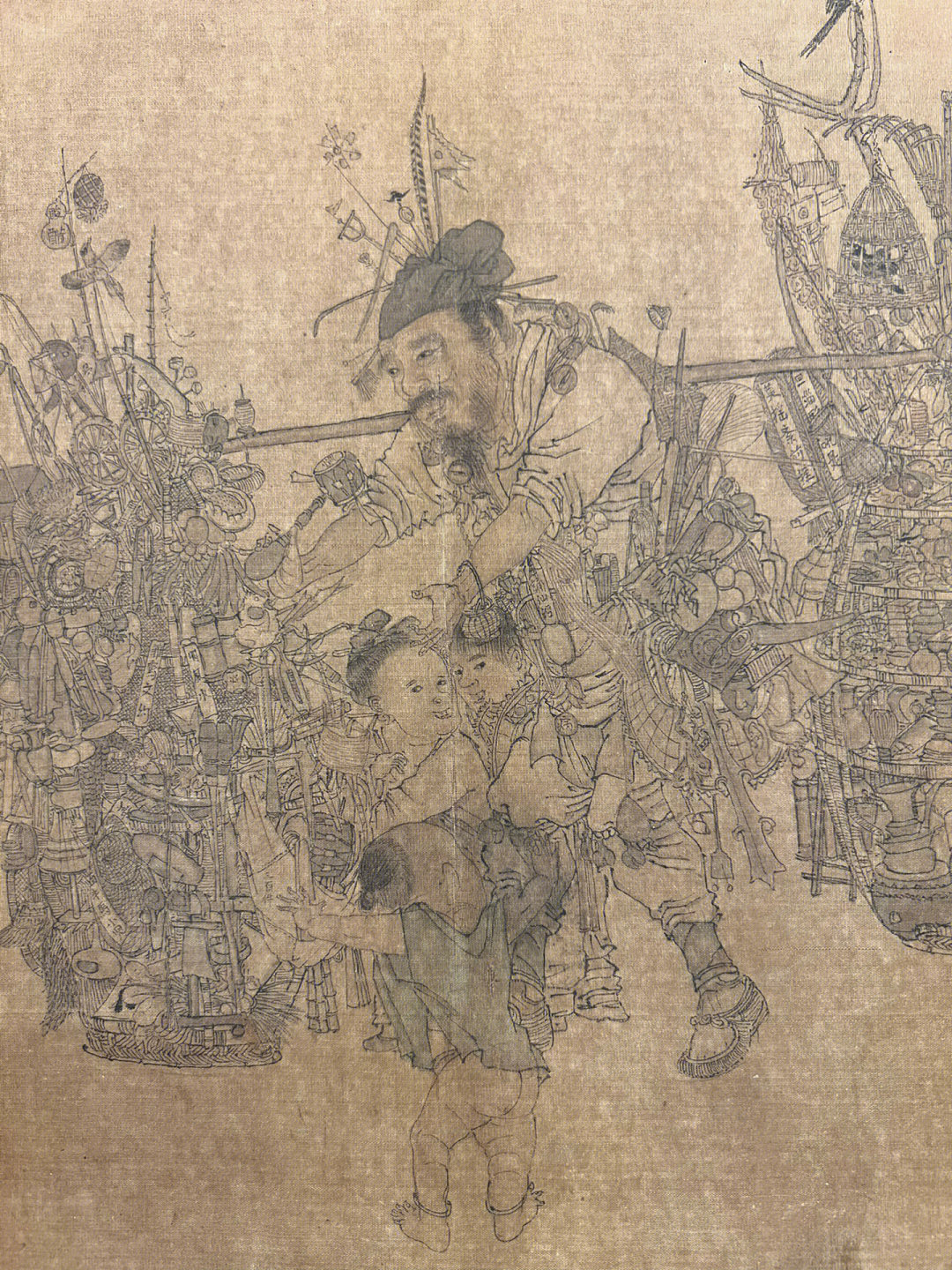 李嵩货郎图