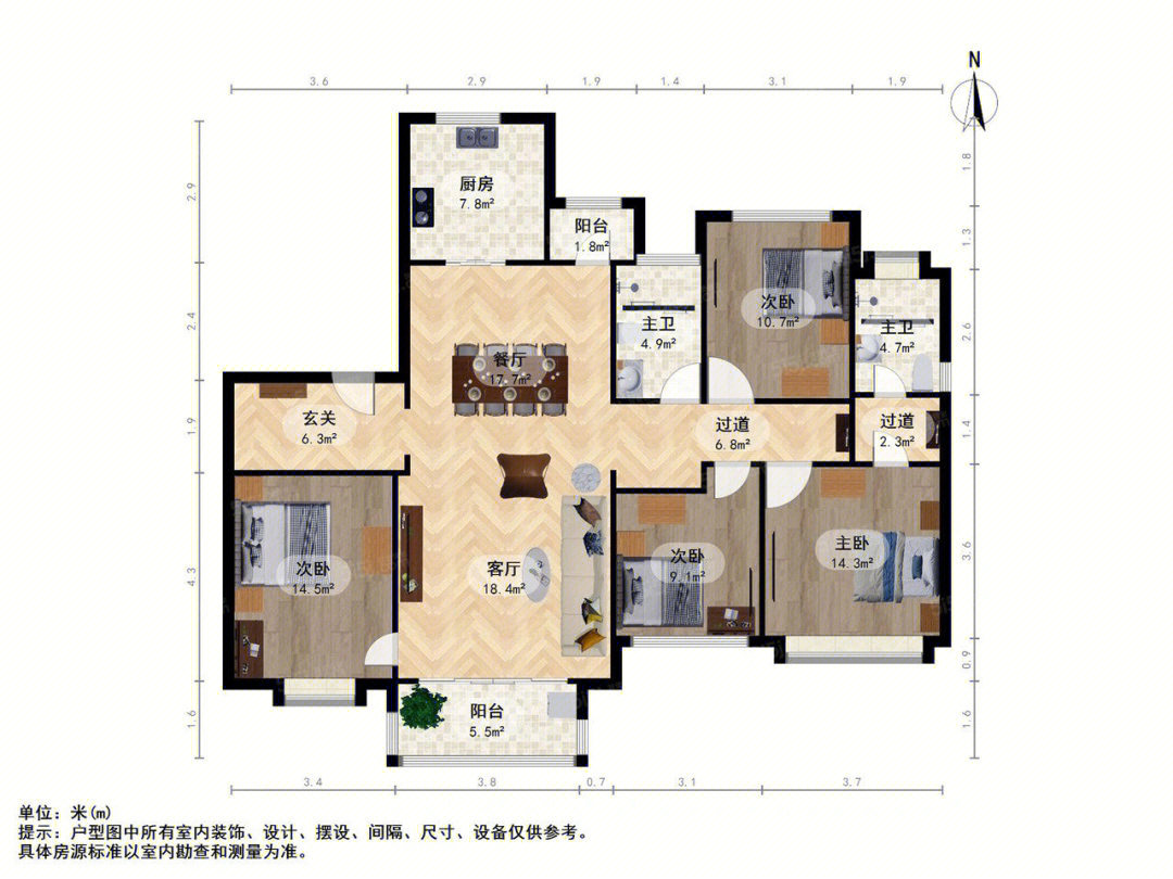 重庆铂悦滨江户型图图片