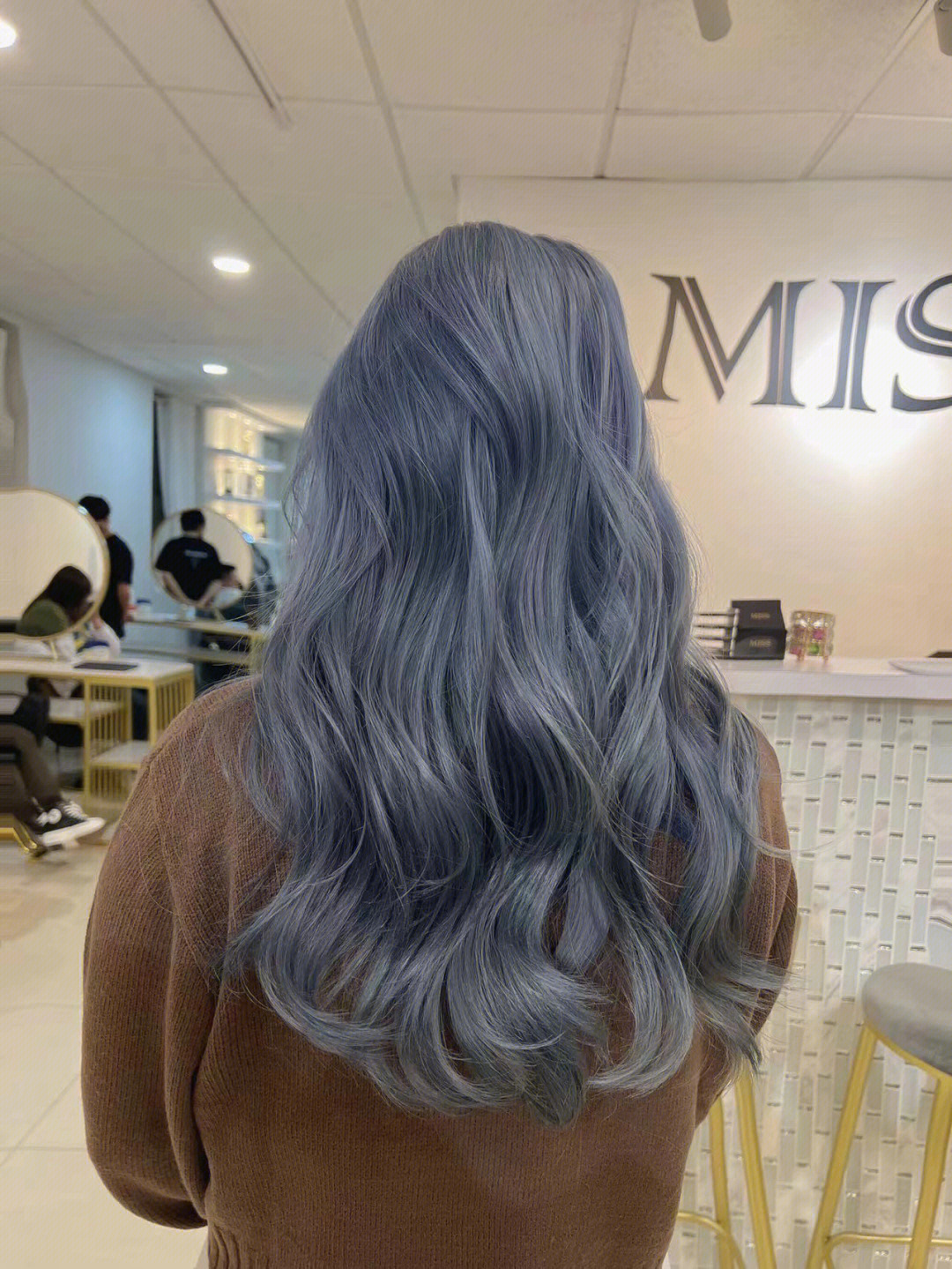 仙女发色之蓝灰色是越洗越好看的发色