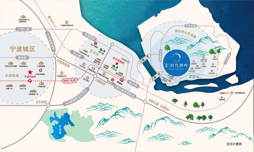 宁波大榭岛地图图片