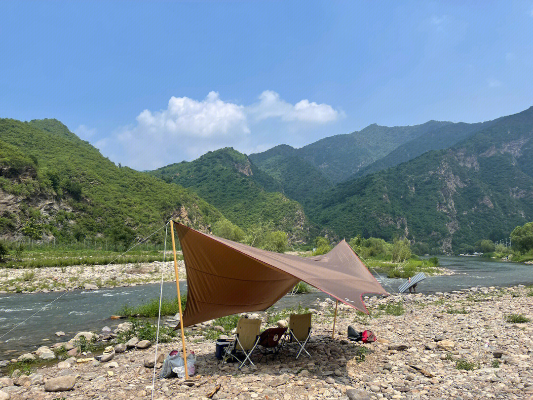 白河湾露营基地图片