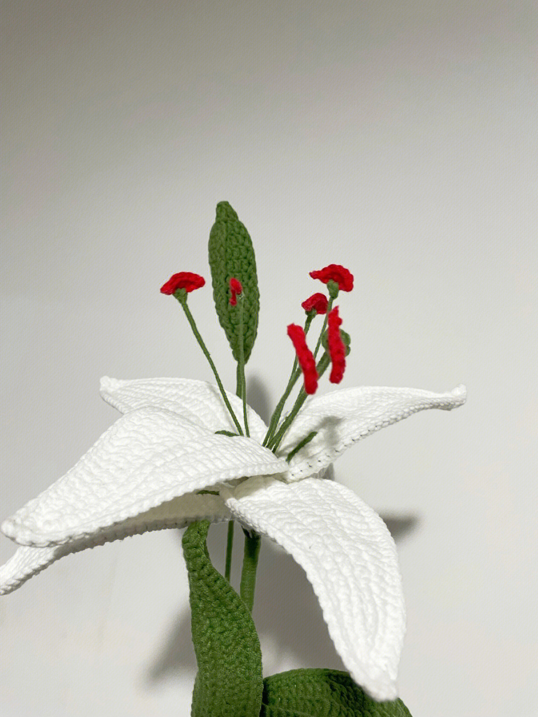 百合花花蕊的钩织方法图片