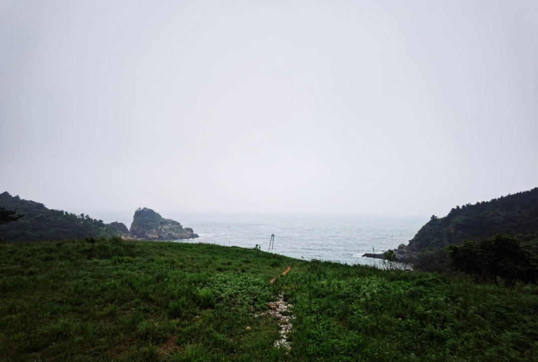 广鹿岛全景图片