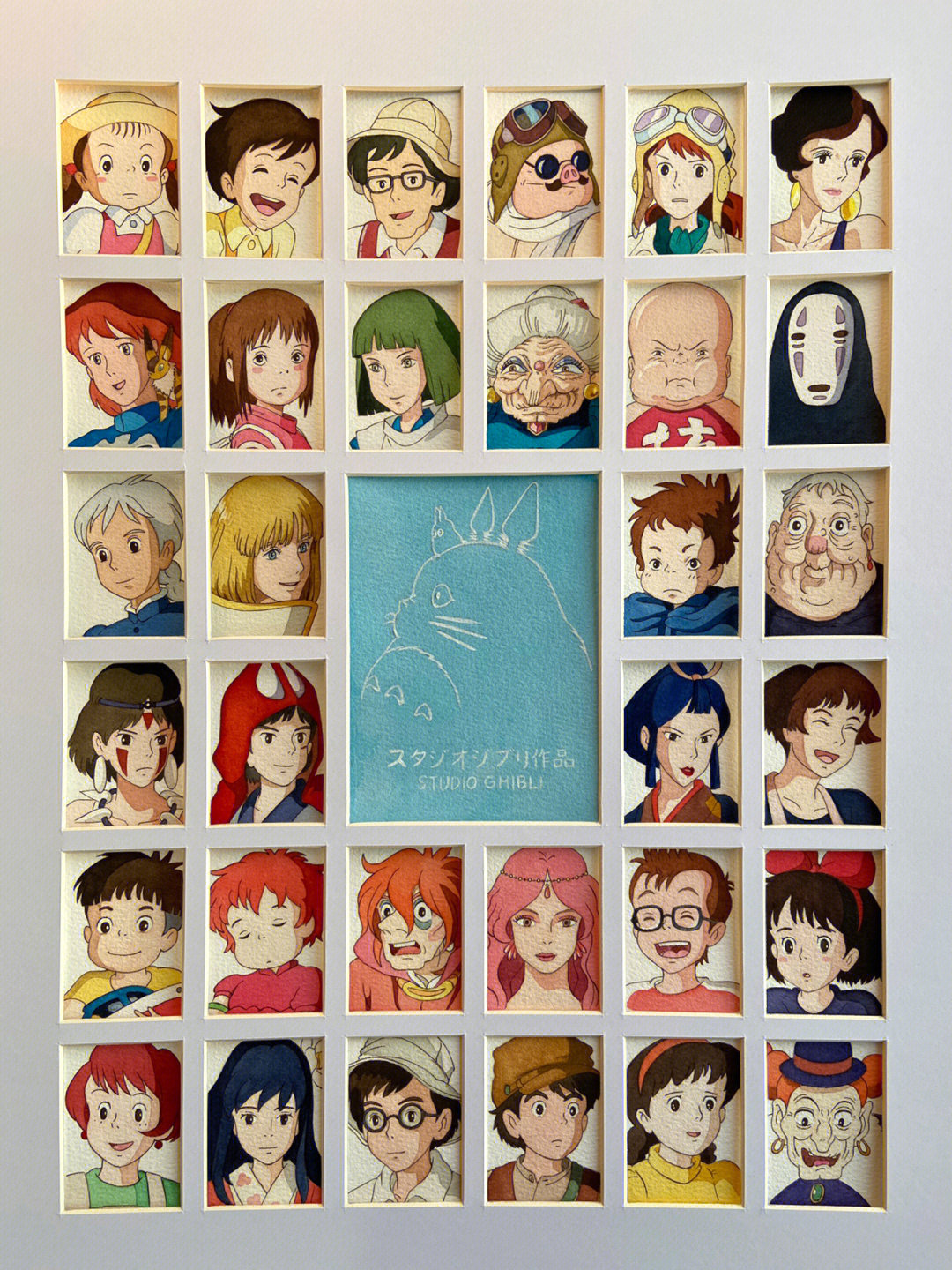 宫崎骏动画人物的名字图片
