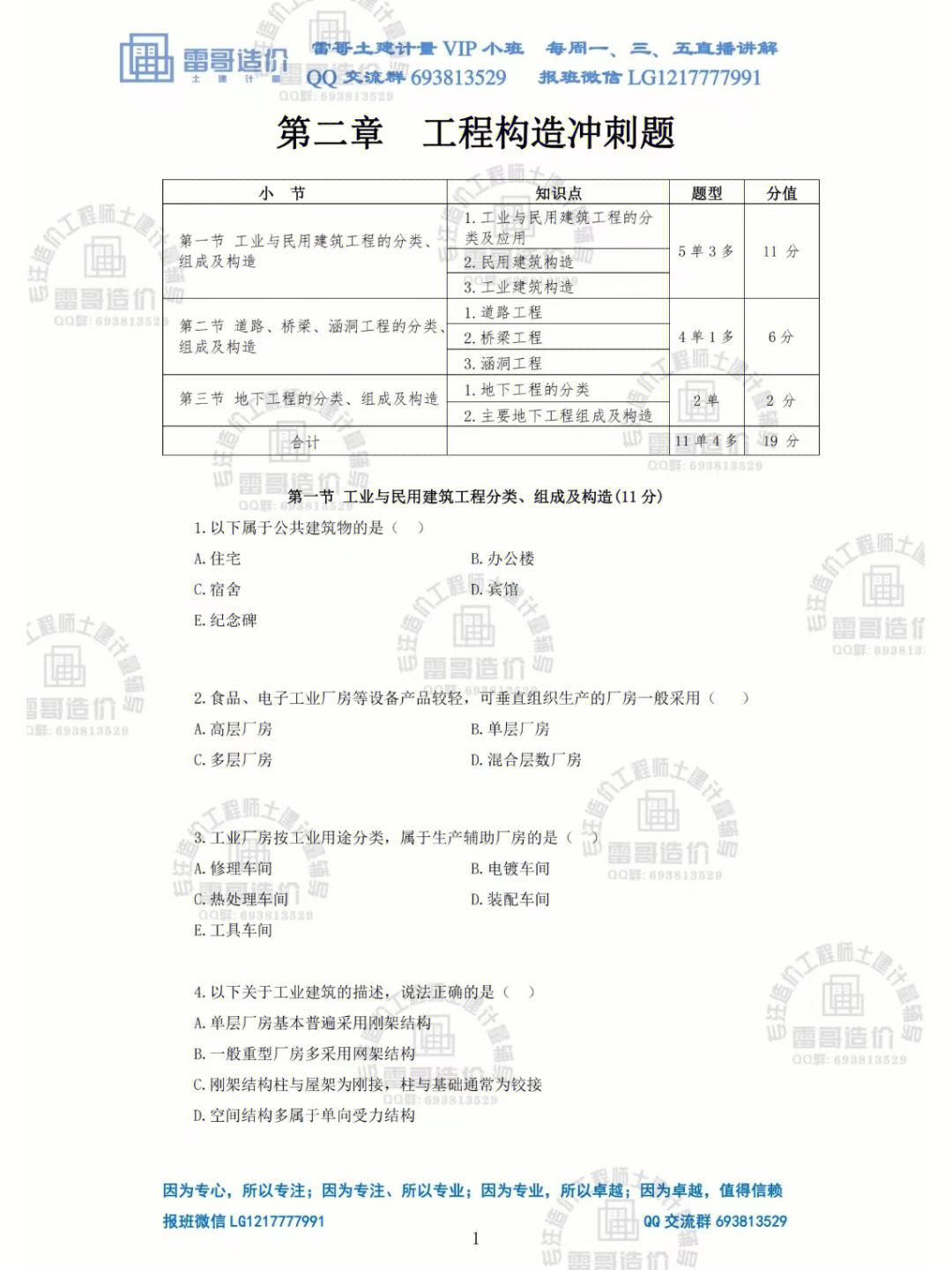 雷哥造价土建计量图文通#碎片时间#土建造价#分享学习方法