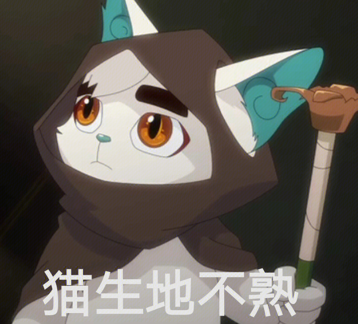 京剧猫七白表情包图片