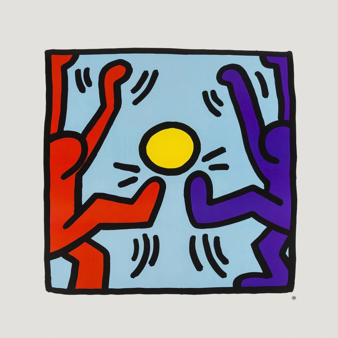 keithharing经典作品图片