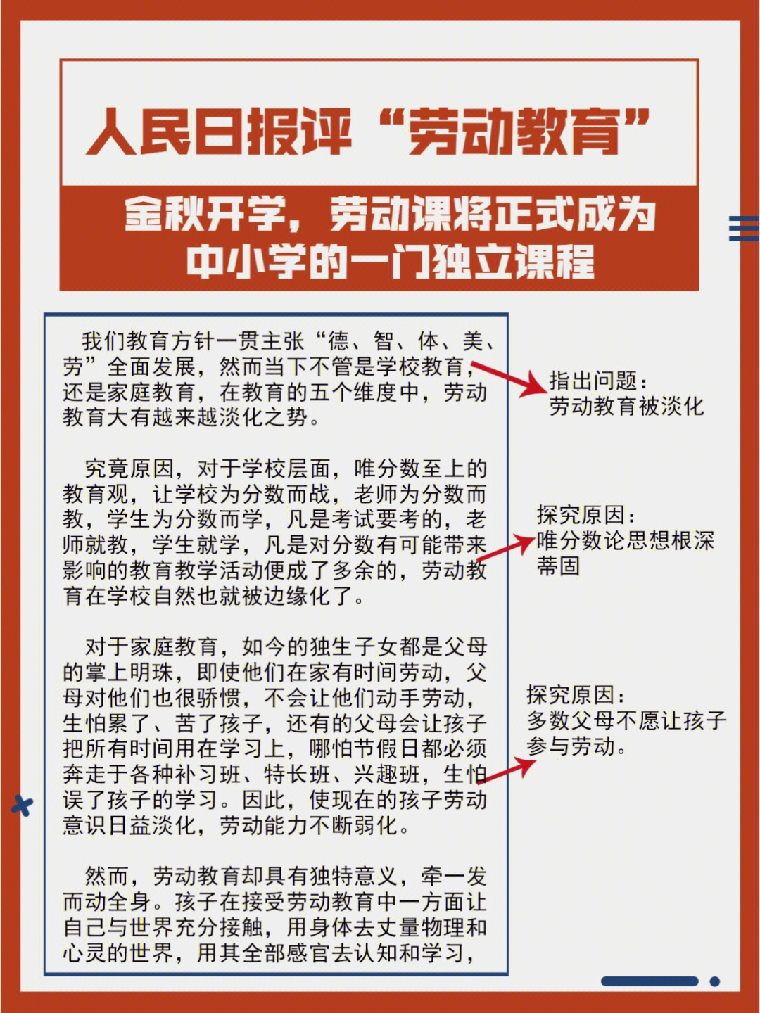 教育课程方案,劳动课程平均每周不少于1课时,用于活动策划,技能指导