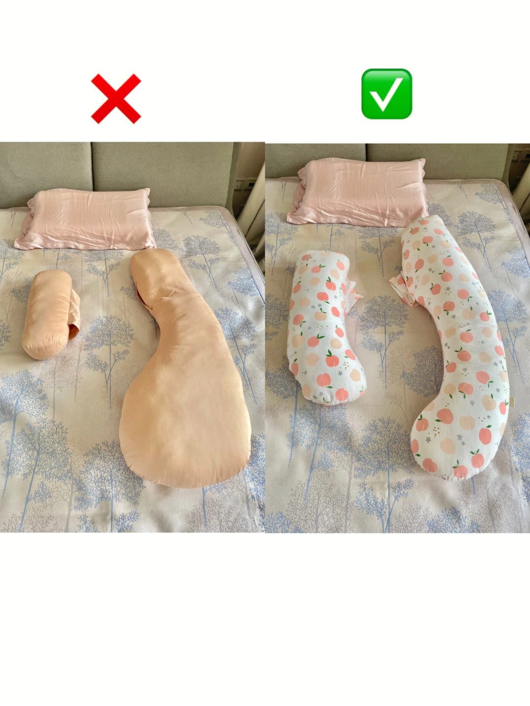 孕妇枕使用图解图片
