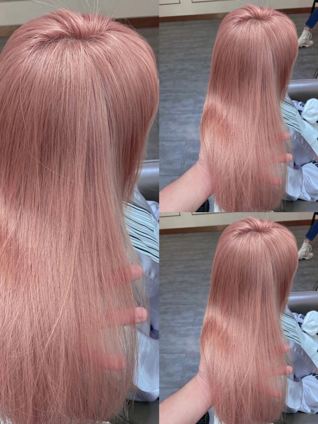 玫瑰粉丨染一次掉色也好看的仙女发色