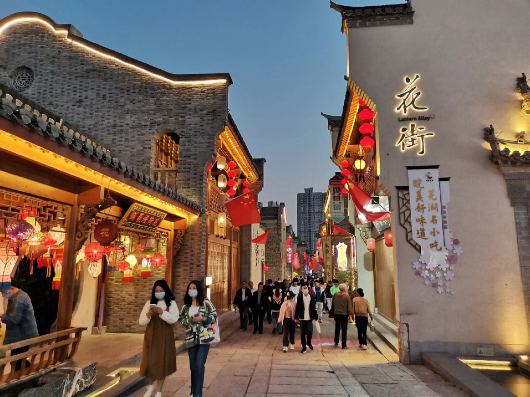 芜湖市古城全景图片图片