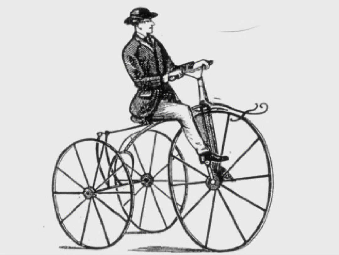 1870velocipedetricycle自行车