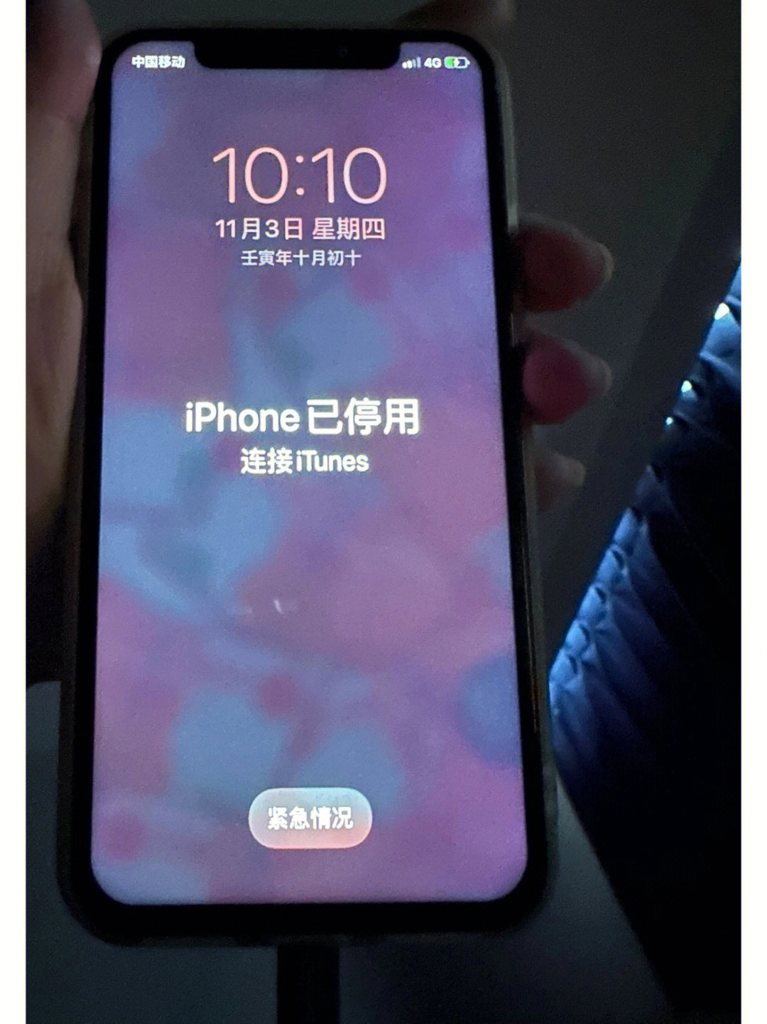 iphone已停用47年壁纸图片