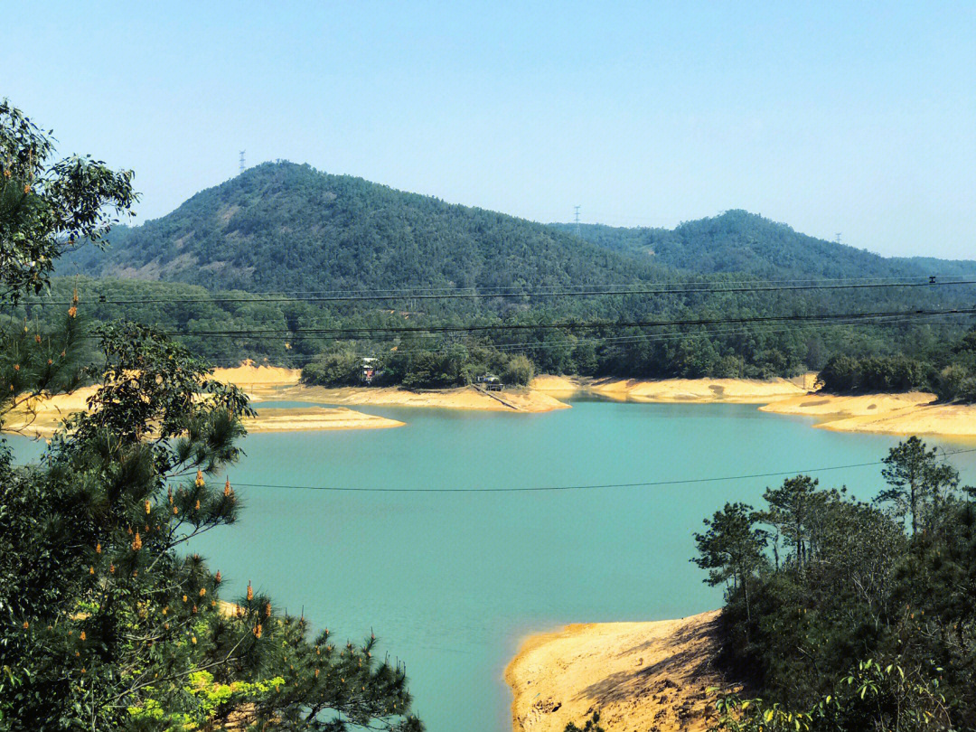 寻找广东惠州的春天"鸡心石水库"