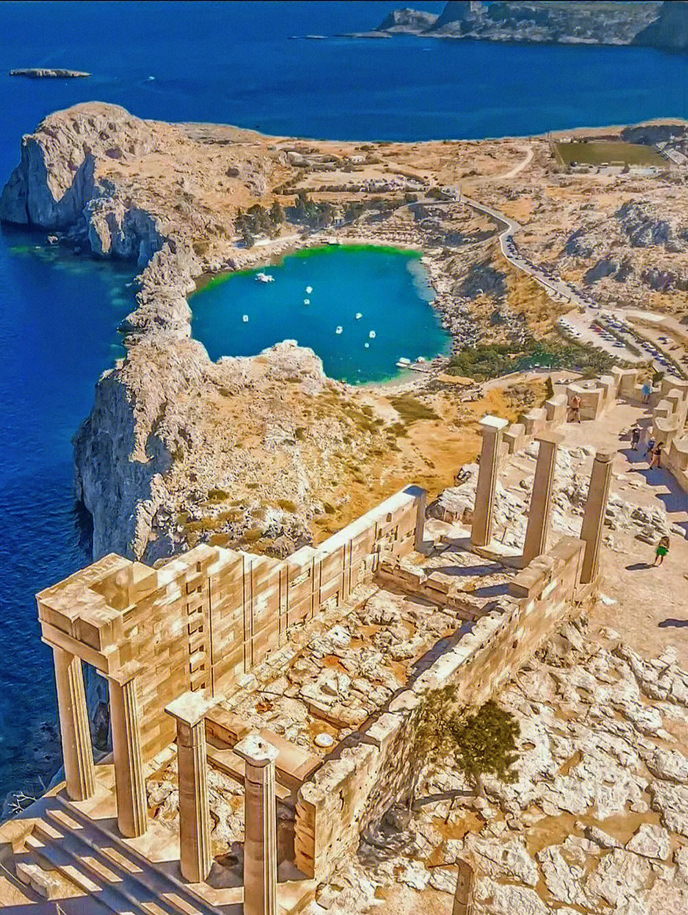 去希腊罗德岛看看中世纪古堡吧