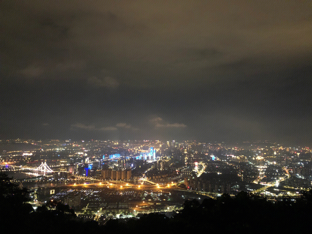 福州晚上自驾夜景图片