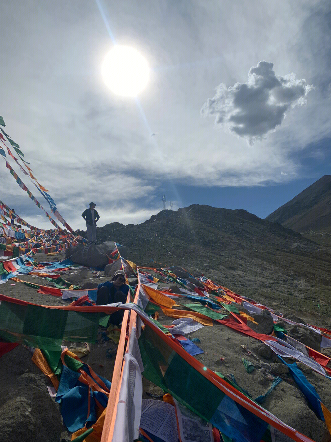 要去纳金山挂经幡的联系我,价低,帮上山顶挂,经幡一米一块#西藏