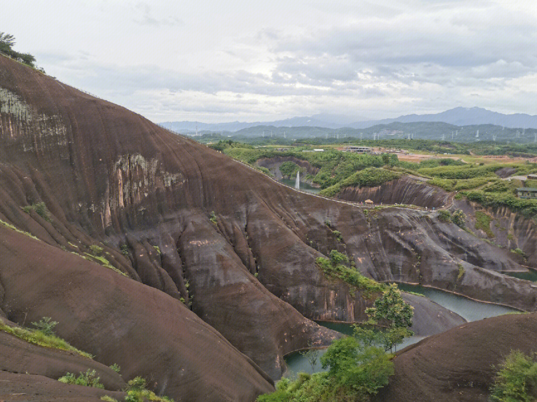 高椅岭风景区封闭图片