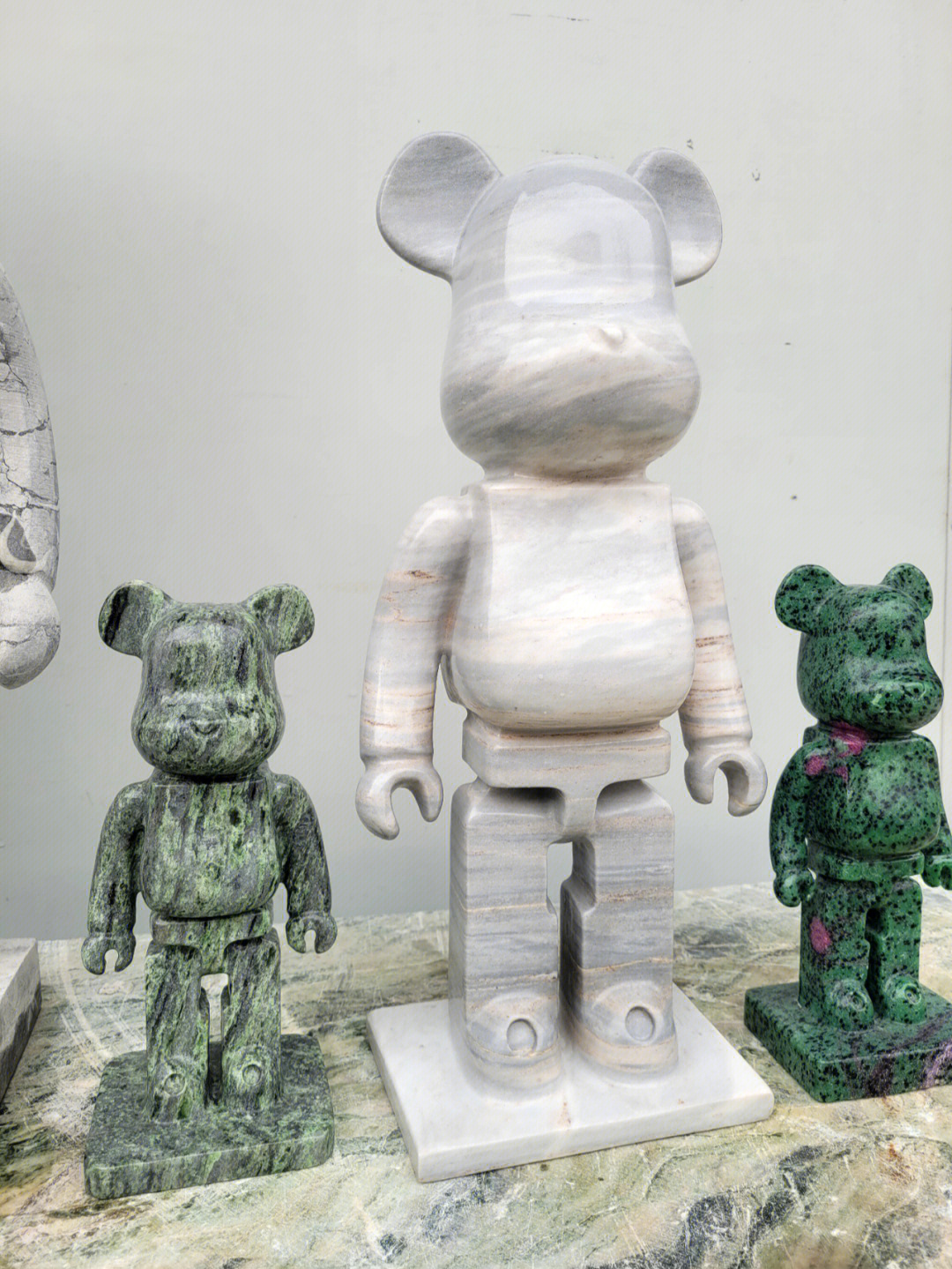 绿松茸宝石#暴力熊#积木熊#bearbrick#家居#饰品#摆件