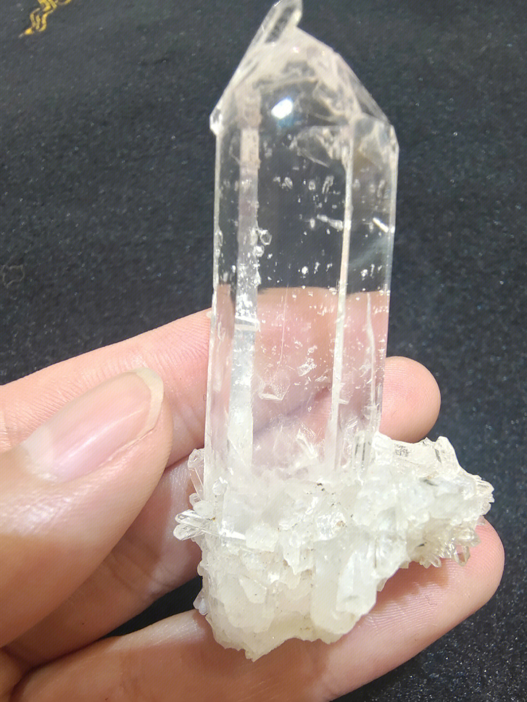 天然利姆利亚白水晶单晶体利姆利亚种子水晶