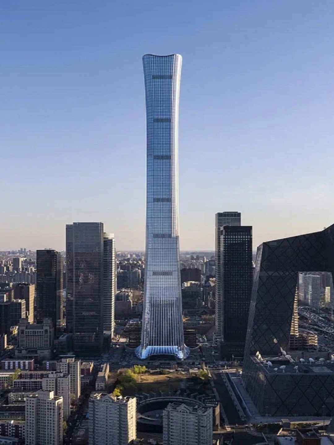 北京第一高楼中信大厦中国尊