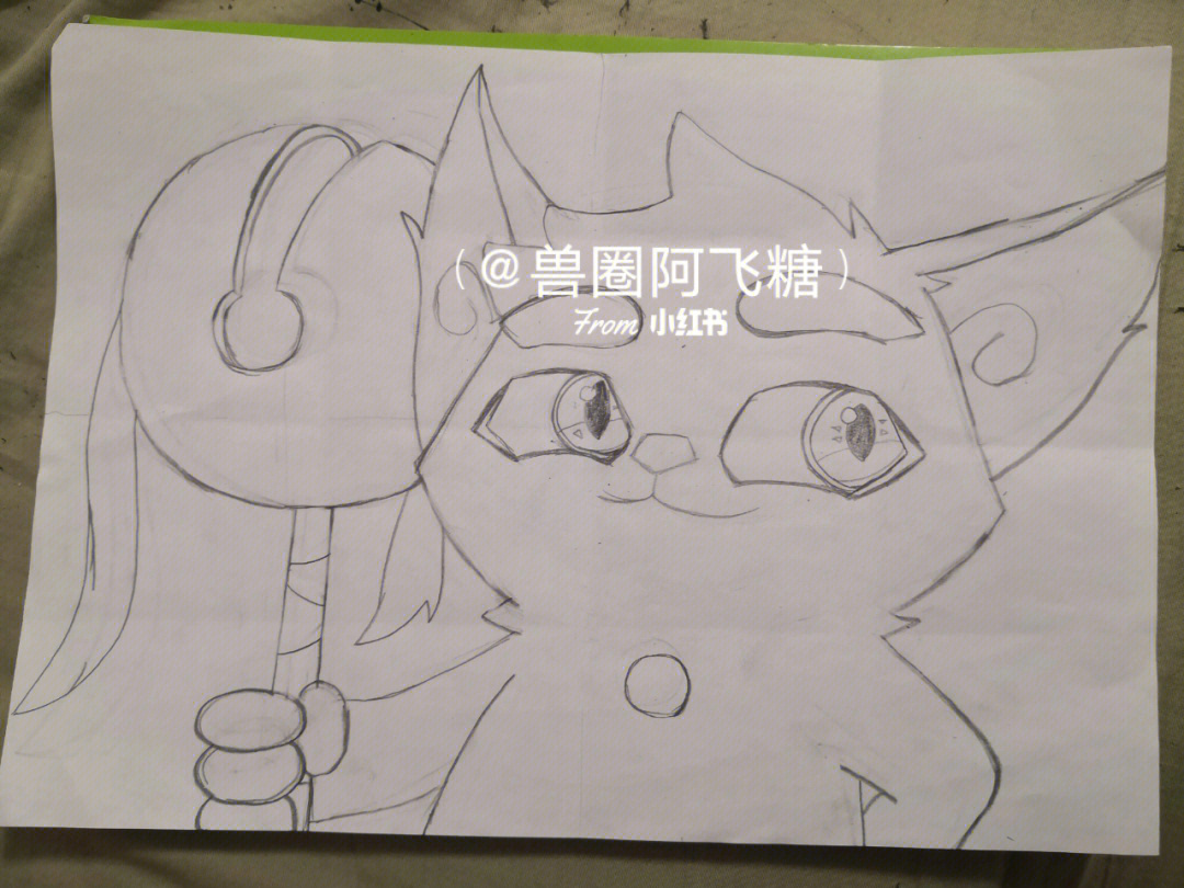 京剧猫白糖绘画教程图片