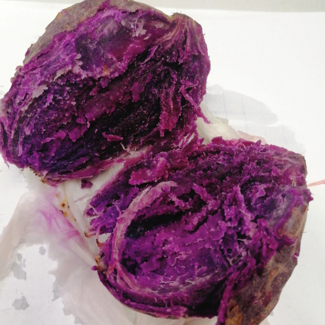 烤紫薯脆皮图片